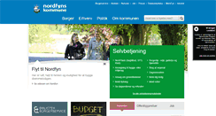 Desktop Screenshot of nordfynskommune.dk